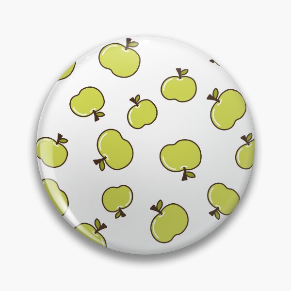 Item preview, Cute Green Apple Minimalist Pattern designed and sold by AnnaDesertArt.