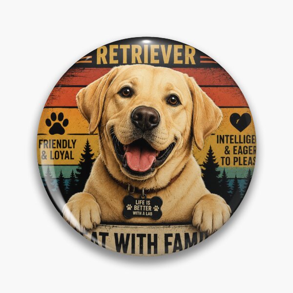 Item preview, Labrador Retriever – Friendly, intelligent, and great with families. Excellent for active households. designed and sold by RiggsBubble.