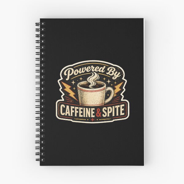 Item preview, Caffeine & Spite designed and sold by DETOURFROMCRAZY.