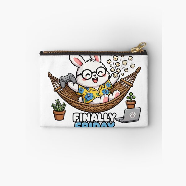 Item preview,  Finally Friday Weekend Loading Bunny designed and sold by Surviving Monday Club.