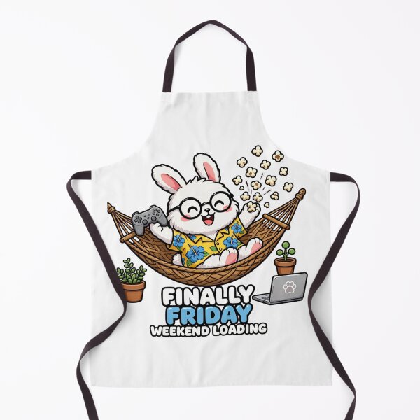 Item preview,  Finally Friday Weekend Loading Bunny designed and sold by Surviving Monday Club.