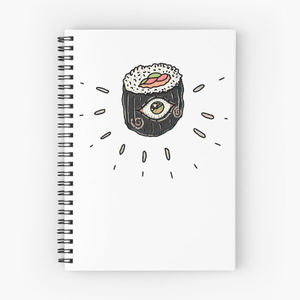 Item preview, Weird Japanese Sushi Art Surreal Food Humor Funny Sushi Illustration designed and sold by kuwagatamushi.