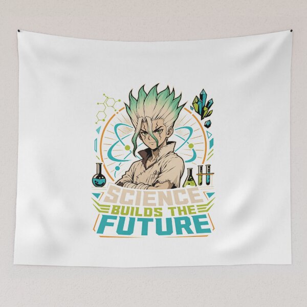 Item preview, Science Builds The Future Anime Genius Graphic designed and sold by sidki-SDK.