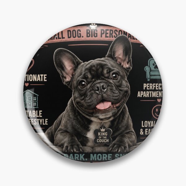 Item preview, French Bulldog – Affectionate, adaptable, and well-suited to apartment living designed and sold by RiggsBubble.