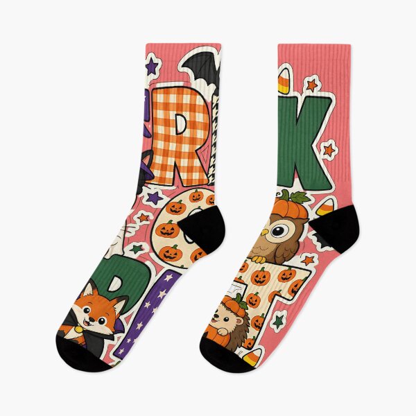 Item preview, Trick Or Treat Letter Block Shirt | Cute Animal Halloween Design designed and sold by MOCH- ART.
