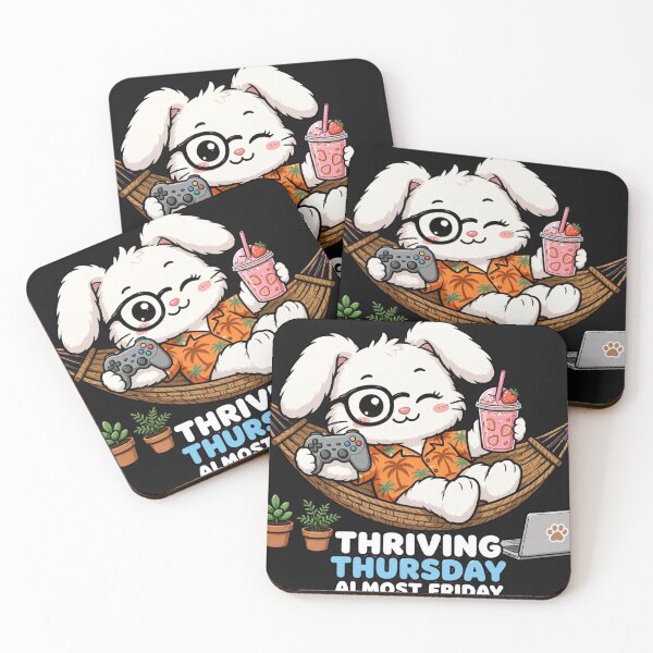 Item preview, Thriving Thursday Bunny Almost Friday designed and sold by Surviving Monday Club.