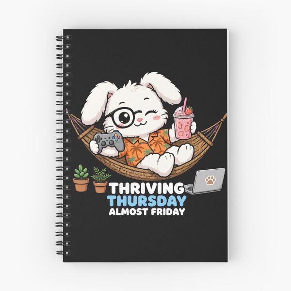 Item preview, Thriving Thursday Bunny Almost Friday designed and sold by Surviving Monday Club.
