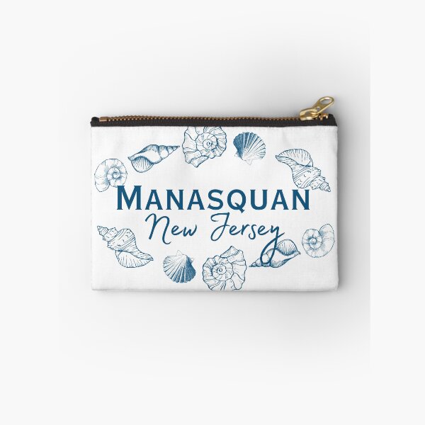 Item preview, Manasquan New Jersey Seashell Wreath | Jersey Shore Beach Town Souvenir designed and sold by DonnaRaine.