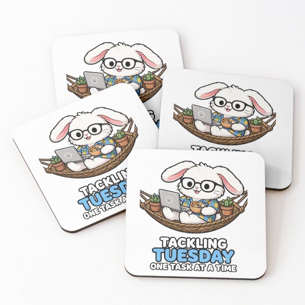 Item preview, Tackling Tuesday Bunny Focused Gamer designed and sold by Surviving Monday Club.