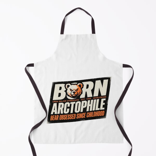 Item preview, Born Arctophile - Vintage Varsity Bear Badge Streetwear designed and sold by Osmose-Studio.