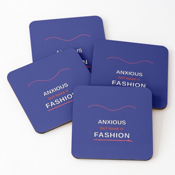 Item preview, Anxious But Make It Fashion Bold Streetwear T-Shirt designed and sold by RobertArt08.