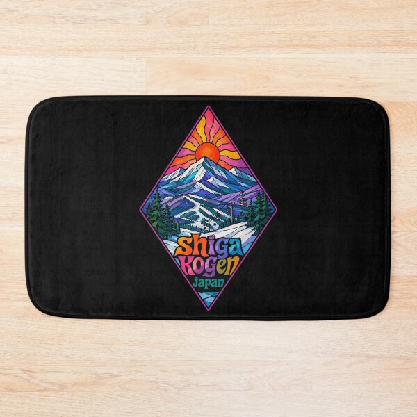 Item preview, Shiga Kogen Japan Mountain Stained Glass Art designed and sold by TomFrontierArt.