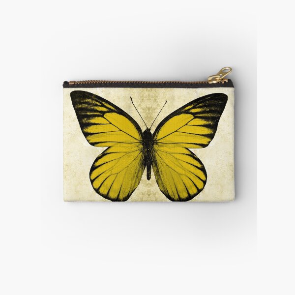 Item preview, Yellow Sawtooth Butterfly Wings Spread Specimen Entomology Study designed and sold by Ghoul Enterprises.