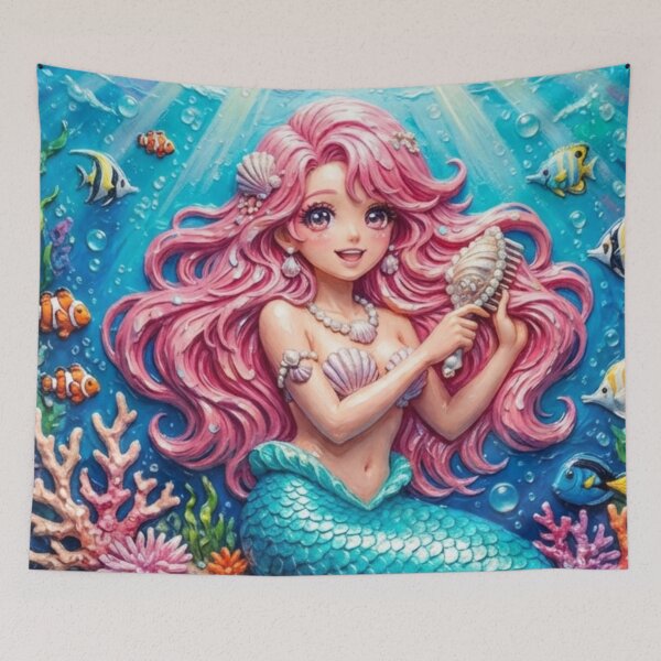 Item preview, beautiful mermaid designed and sold by PP&RAINBOW SHOP.