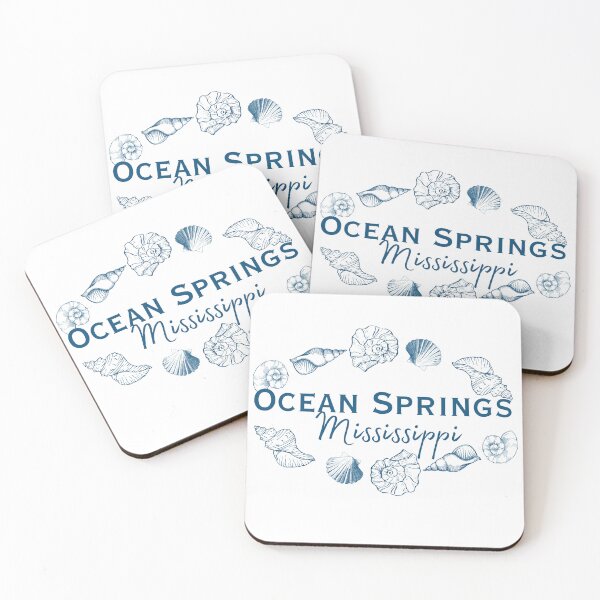 Artikelvorschau, Muschelkranz aus Ocean Springs, Mississippi | Souvenir-Design für die Golfküste entworfen und verkauft von DonnaRaine.