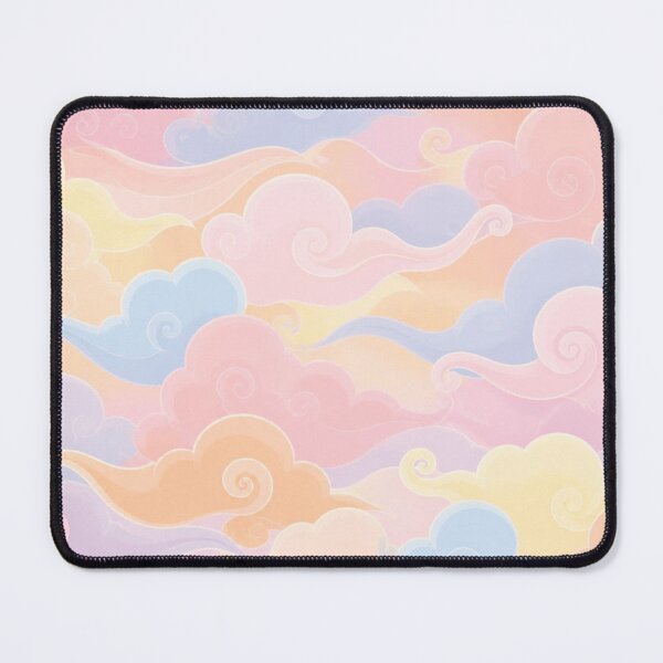 Item preview, Pastel Dreamy Cloud Pattern – Soft Pink, Peach, Blue & Violet Sky Design designed and sold by Elly-91.
