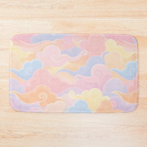 Item preview, Pastel Dreamy Cloud Pattern – Soft Pink, Peach, Blue & Violet Sky Design designed and sold by Everleaf Studio.