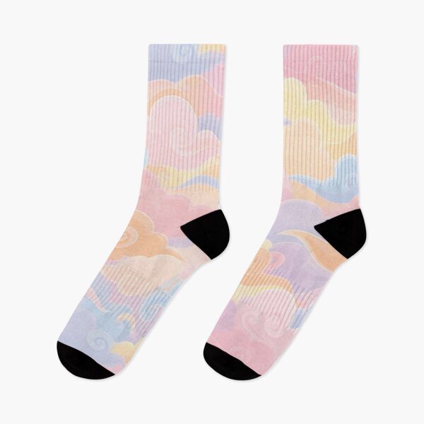 Item preview, Pastel Dreamy Cloud Pattern – Soft Pink, Peach, Blue & Violet Sky Design designed and sold by Elly-91.