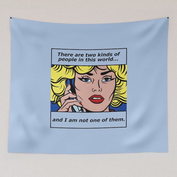 Item preview, pop art print. There are two kinds of people.. designed and sold by hitNmiss.