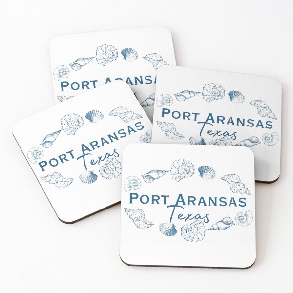 Artikelvorschau, Muschelkranz aus Port Aransas, Texas | Souvenir-Design für die Golfküste entworfen und verkauft von DonnaRaine.