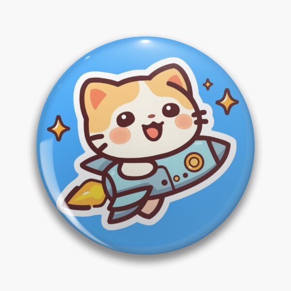 Item preview, Space Cat Rocket Ship Adventure designed and sold by Pawbly.
