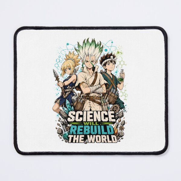 Item preview, Kingdom Of Science Trio Rebuild The World Graphic designed and sold by sidki-SDK.