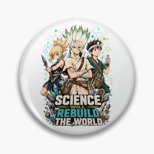 Item preview, Kingdom Of Science Trio Rebuild The World Graphic designed and sold by sidki-SDK.