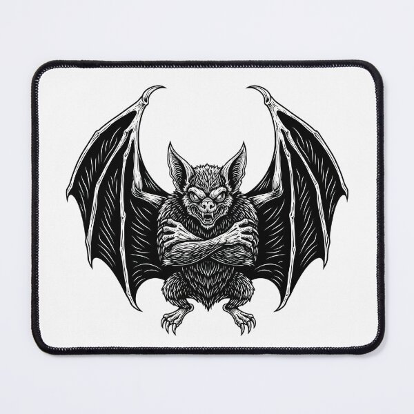 Item preview, Gothic Bat Creature Illustration - Dark Fantasy & Horror Beast designed and sold by Polarisofficial.