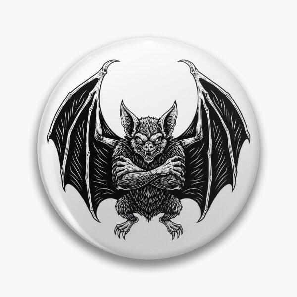Item preview, Gothic Bat Creature Illustration - Dark Fantasy & Horror Beast designed and sold by Polarisofficial.