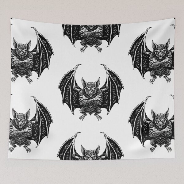 Item preview, Gothic Bat Creature Illustration - Dark Fantasy & Horror Beast designed and sold by Polarisofficial.