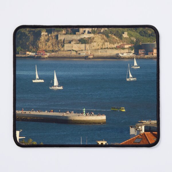 Item preview, eclipse sunset. Rio Tejo. Lisbon. Portugal designed and sold by Tereza Pilar Art.