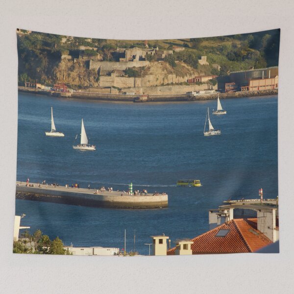 Item preview, eclipse sunset. Rio Tejo. Lisbon. Portugal designed and sold by Tereza Pilar  Art.