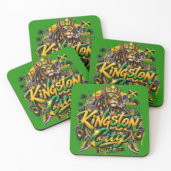 Item preview, Kingston City Dons Of The Streets Rasta Reggae Artwork designed and sold by digitalbob60.