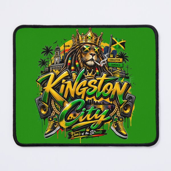 Item preview, Kingston City Dons Of The Streets Rasta Reggae Artwork designed and sold by digitalbob60.