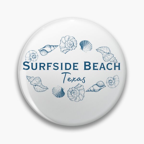 Item preview, Surfside Beach Texas Seashell Wreath | Gulf Coast Beach Town Souvenir Design designed and sold by DonnaRaine.