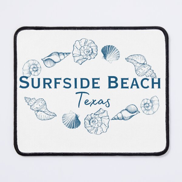 Item preview, Surfside Beach Texas Seashell Wreath | Gulf Coast Beach Town Souvenir Design designed and sold by DonnaRaine.