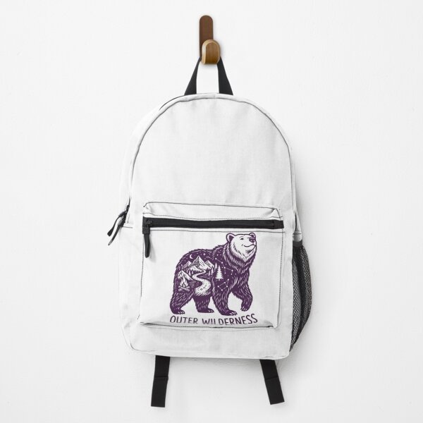 Item preview, Outer Wilderness Mountain Campfire Bear Silhouette designed and sold by Amir Faysal.