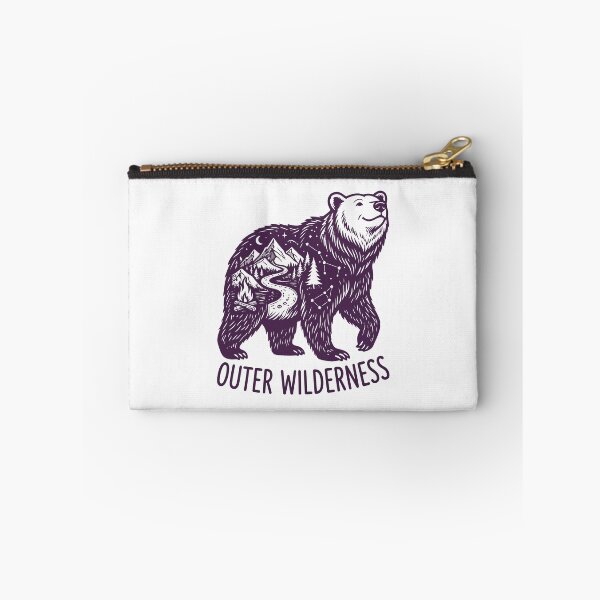 Item preview, Outer Wilderness Mountain Campfire Bear Silhouette designed and sold by Amir Faysal.