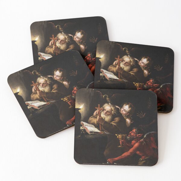 Item preview, The Temptation of Saint Anthony by Mattheus van Helmont designed and sold by The Breathing Paint.