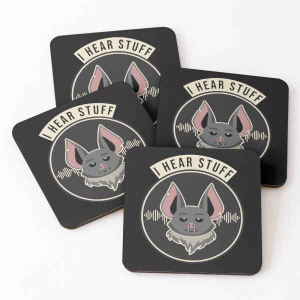 Item preview, I Hear Stuff Funny Bat designed and sold by MySimpleFlow.