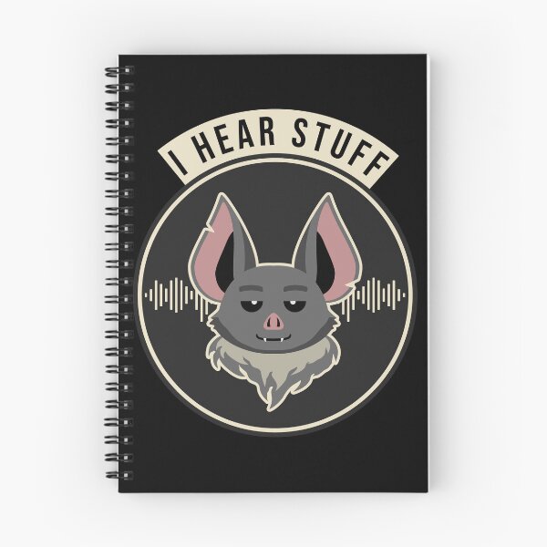Item preview, I Hear Stuff Funny Bat designed and sold by MySimpleFlow.