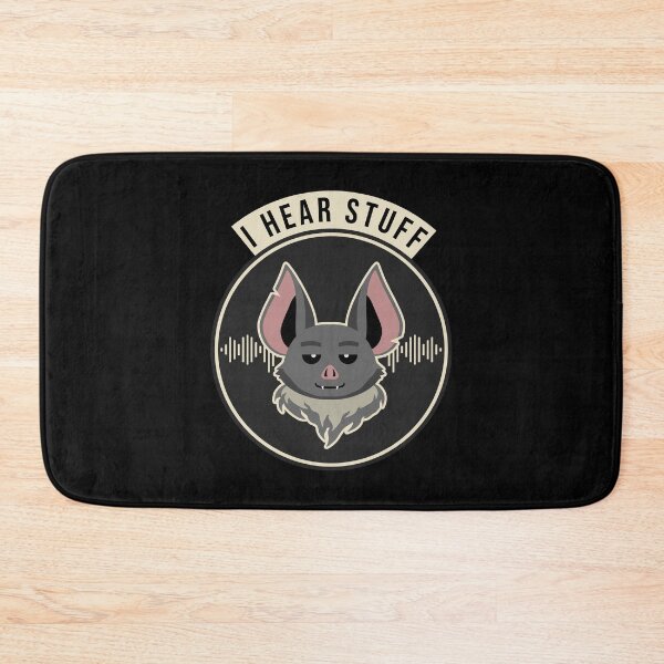 Item preview, I Hear Stuff Funny Bat designed and sold by MySimpleFlow.