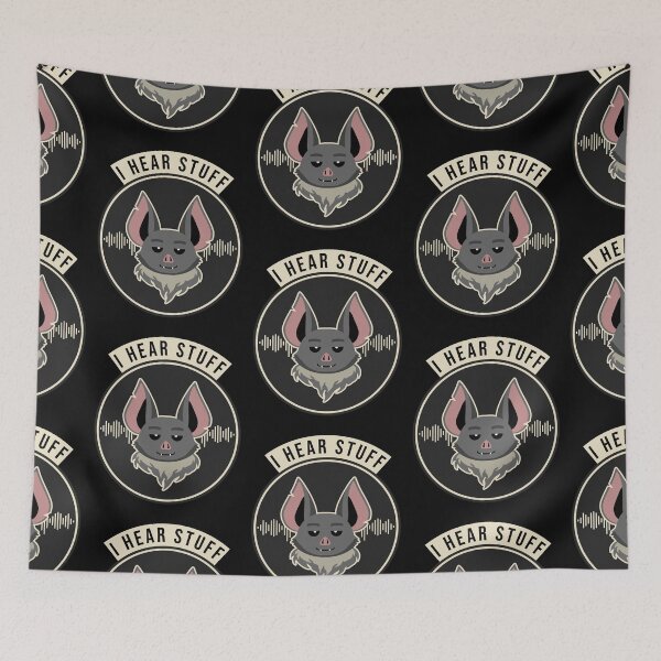 Item preview, I Hear Stuff Funny Bat designed and sold by MySimpleFlow.
