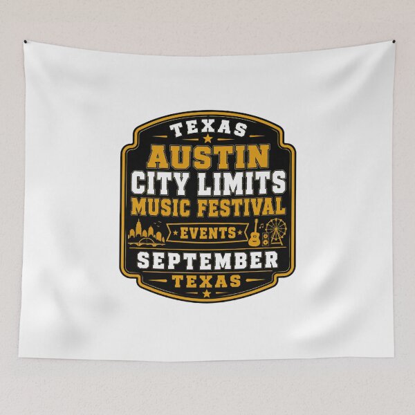 Item preview, Austin City Limits Music Festival September Texas Event Design designed and sold by IRON WINGS /USAF.