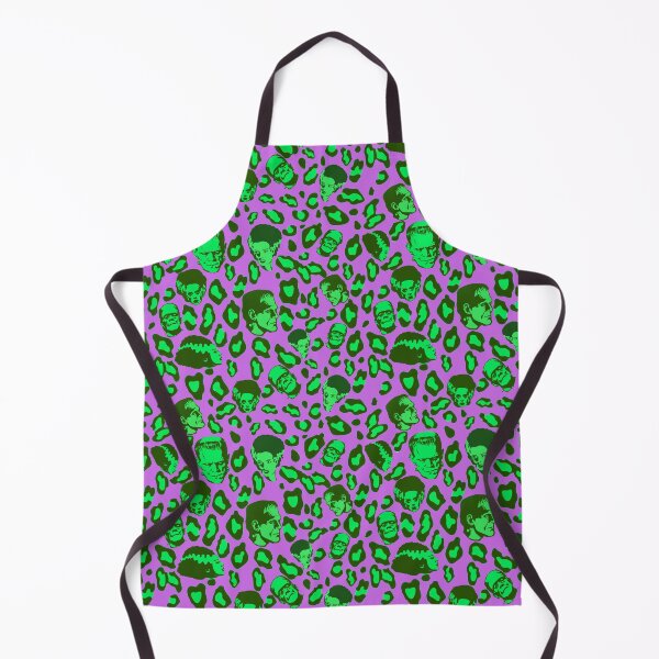 Item preview, Cheetah Print of the Frankensteins on Purple designed and sold by calypso-designs.