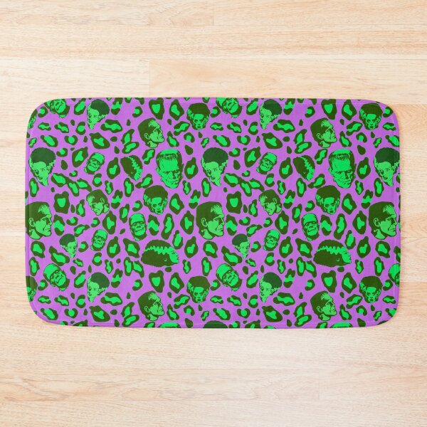 Item preview, Cheetah Print of the Frankensteins on Purple designed and sold by calypso-designs.