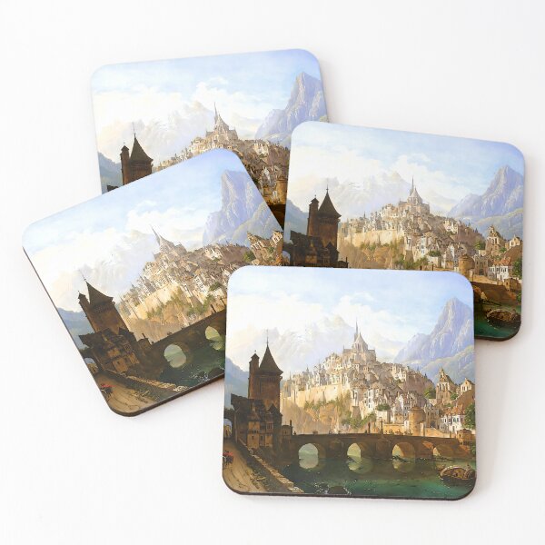 Item preview, Andreas Roller - Landscape with a Castle designed and sold by Jon-Baran.