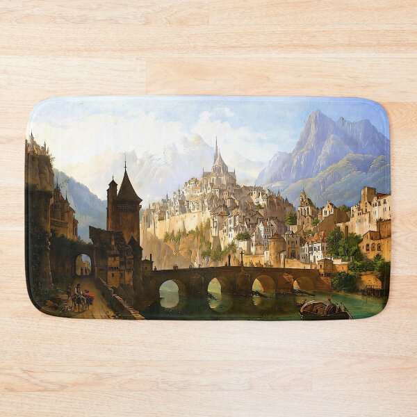 Item preview, Andreas Roller - Landscape with a Castle designed and sold by Jon-Baran.