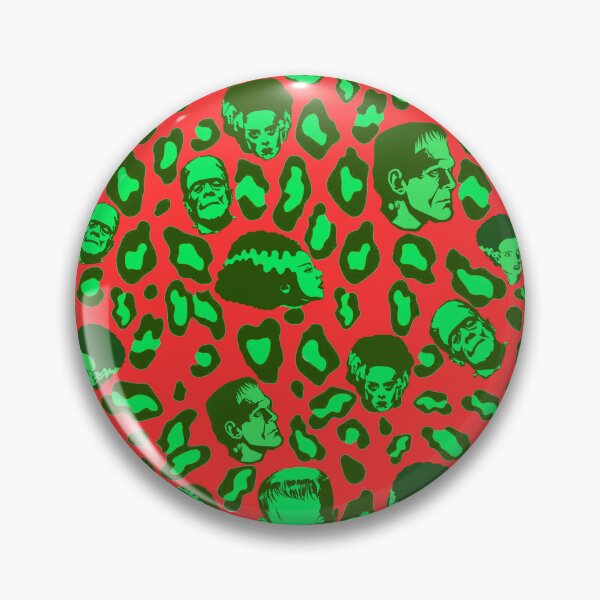 Item preview, Cheetah Print of the Frankensteins on Red designed and sold by calypso-designs.