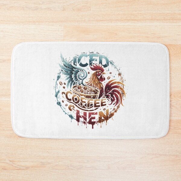 Item preview, Iced Coffee Hen designed and sold by SkrabinhoArt.